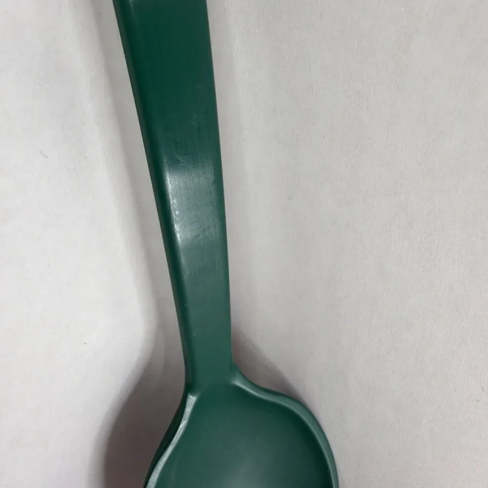 Ultratemp Solid Green Serving Spoon Kitchen Utensil 11.5